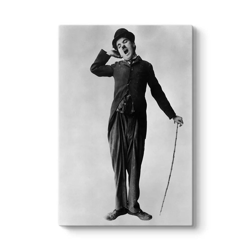 Charlie Chaplin Dikey Tablo - Model 2